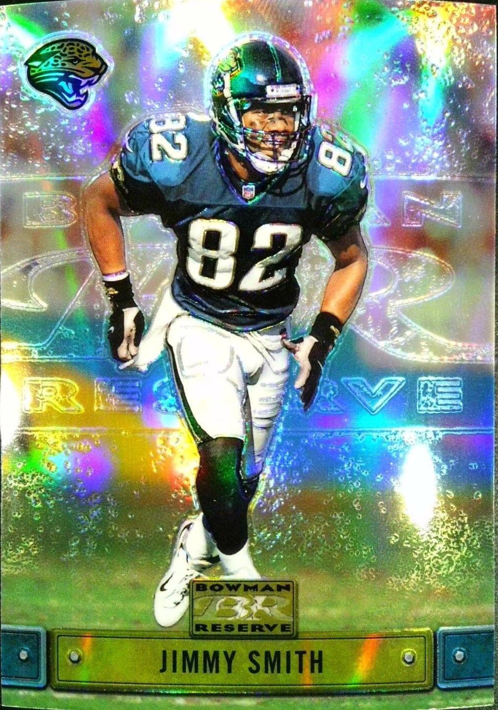 Jimmy Smith #61 Football Cards 2000 Bowman Reserve