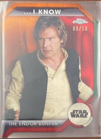 Han Solo [Mustafar Lava Refractor] #102 Star Wars 2024 Topps Chrome