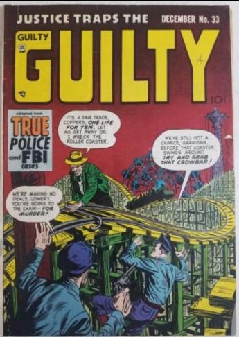 Justice Traps the Guilty #33 (1951) Comic Books Justice Traps the Guilty