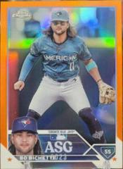 Bo Bichette [Orange] #ASGC-16 Baseball Cards 2023 Topps Chrome Update All Star Game Prices