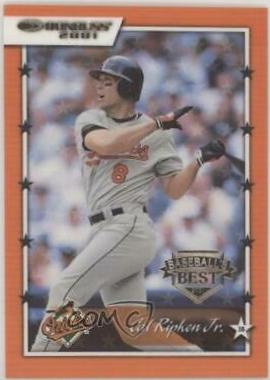 Cal Ripken Jr. [Baseball's Best Gold] #3 Baseball Cards 2001 Donruss