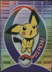 Pichu #2 Pokemon 2001 Topps Johto Champions Sticker Prices