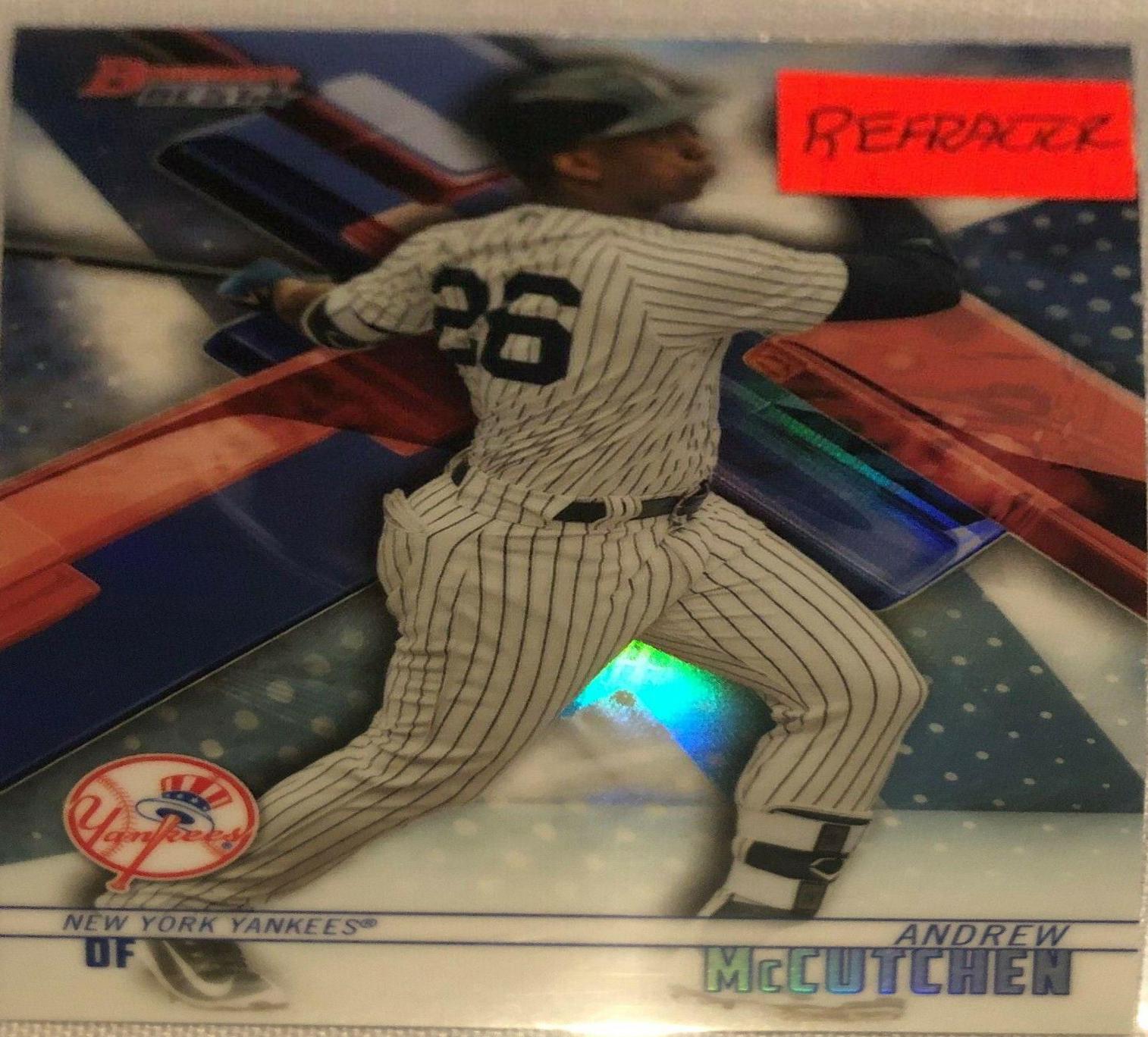 Andrew McCutchen [Refractor] #6 Baseball Cards 2018 Bowman's Best