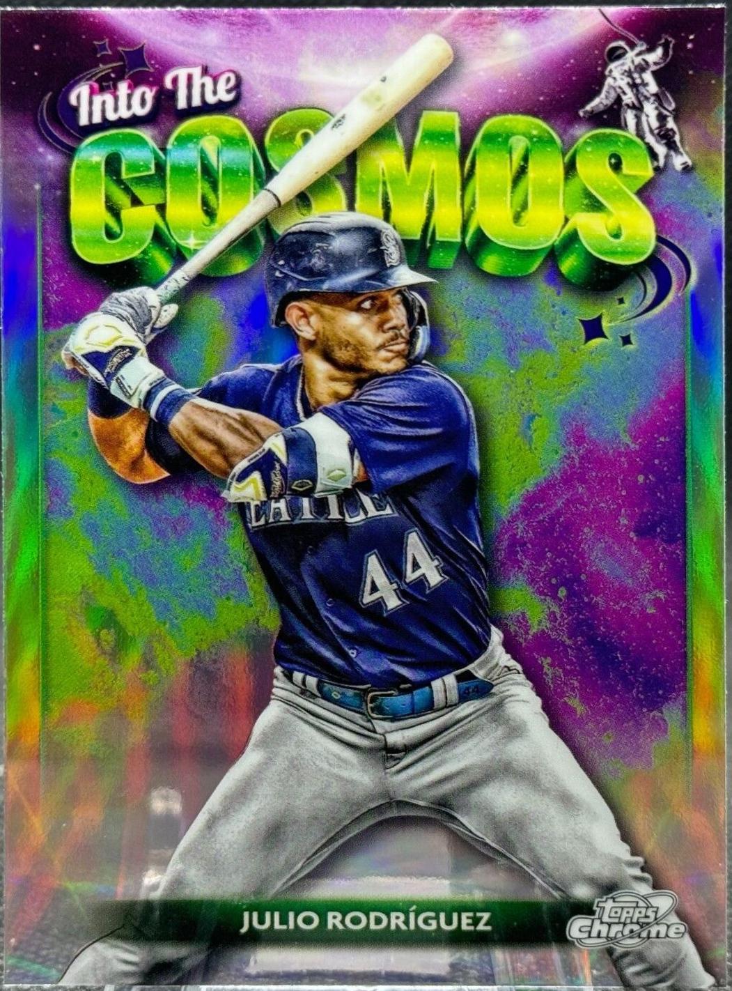 Julio Rodriguez ITC20 Prices 2024 Topps Cosmic Chrome Into the