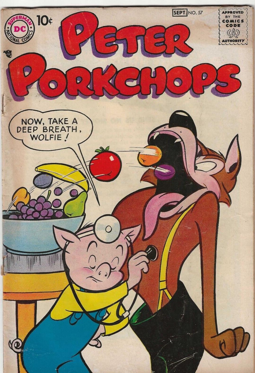 Peter Porkchops #57 (1958) Comic Books Peter Porkchops