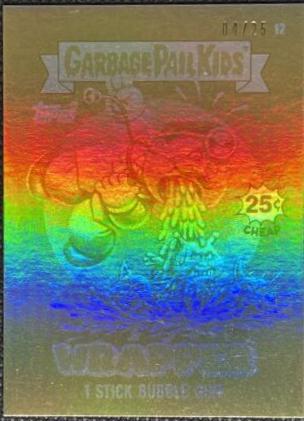 Wrapper [Gold] #12 Garbage Pail Kids 2024 Game Over