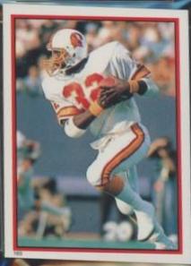 James Wilder #165 Football Cards 1985 Topps Stickers