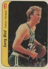 1986 orders fleer Larry bird sticker sharp corners no wax