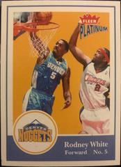 Rodney White #65 Basketball Cards 2003 Fleer Platinum Prices