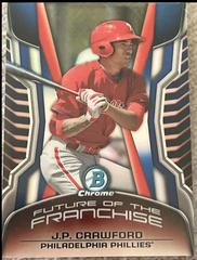 J.P. Crawford [mini, Blue Refractor, Pre Rookie] #FF-JC Baseball Cards 2014 Bowman Chrome Mini Chrome Prices