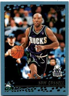 Sam Cassell #102 Basketball Cards 2001 Topps