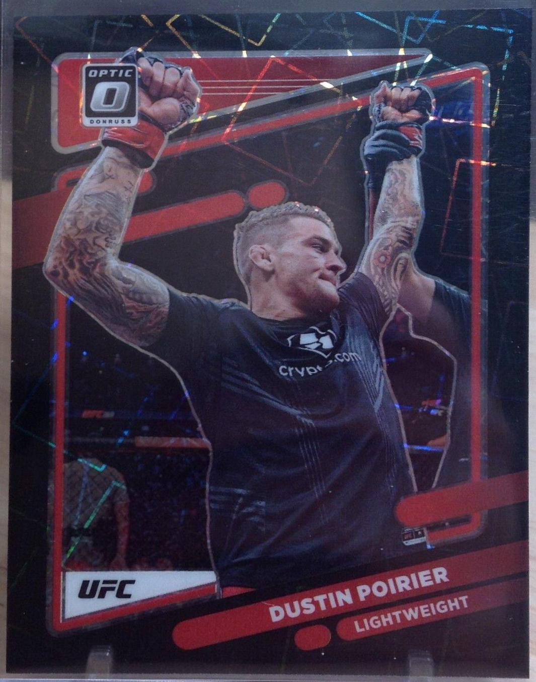 Dustin Poirier [Black Velocity] #2 Prices | 2022 Panini Donruss Optic ...