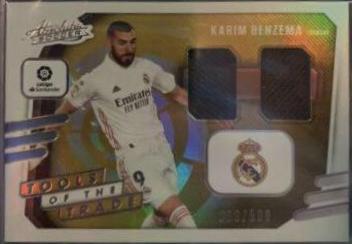 Karim Benzema #T-KB Soccer Cards 2020 Panini Chronicles Absolute Tools of the Trade