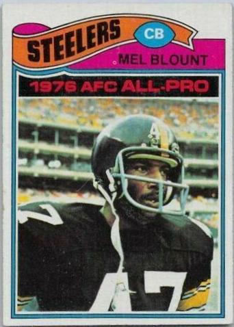 Mel Blount [All Pro] #180 Football Cards 1977 Topps