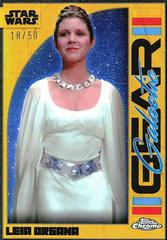 Leia Organa [Gold Refractor] #GG-19 Star Wars 2024 Topps Chrome Galactic Gear Prices