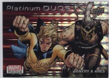 Sentry / Ares #PD20 Marvel 2023 Upper Deck Platinum Duos