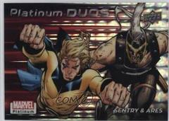 Sentry / Ares #PD20 Marvel 2023 Upper Deck Platinum Duos Prices