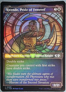 Kwende, Pride of Femeref [Foil] #5 Magic Multiverse Legends