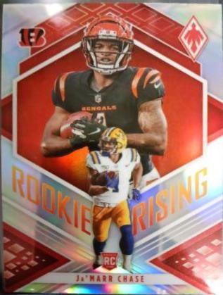 2021 Panini cheapest JaMarr Chase Prizm Phoenix RC Rising # RIS-5 Graded CGG 10 Gem mint