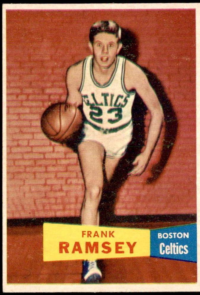 Frank Ramsey #15 Basketball Cards 1957 Topps