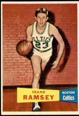 Frank Ramsey #15 Basketball Cards 1957 Topps Prices