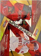 Jo Adell,  Mookie Betts [Gold Refractor] #MI-19 Baseball Cards 2017 Bowman's Best Mirror Image Prices