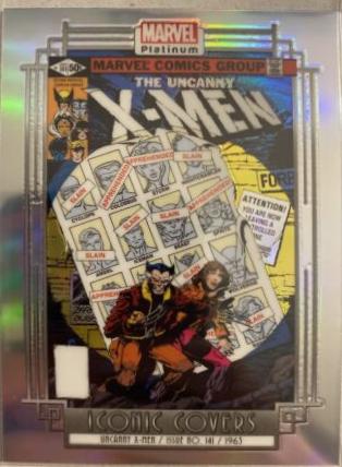 Uncanny X-Men [Rainbow] #IC22 Marvel 2023 Upper Deck Platinum Iconic Covers