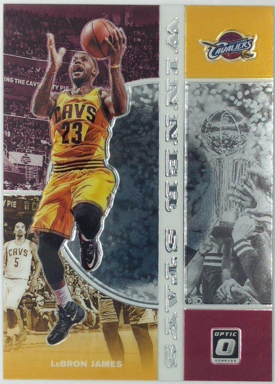 2019 Panini Donruss Optic Lebron James Winner Stays PSA 10 Gem on sale Mint #10 CAVS