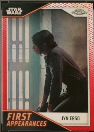 Jyn Erso [Red Refractor] #19 Star Wars 2023 Topps Chrome