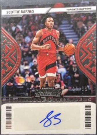 SCOTTIE online BARNES AUTOGRAPHED /50 BLUE AUTO GRADED 9.5 & 10 ROOKIE CARD