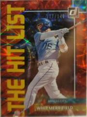 Whit Merrifield [Red] #THL-6 Baseball Cards 2022 Panini Donruss The Hit List Prices