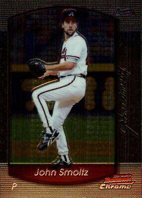 John Smoltz #31 Baseball Cards 2000 Bowman Chrome