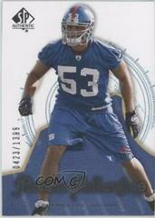 Bryan Kehl #110 Football Cards 2008 SP Authentic Prices