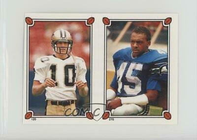 Brian Hansen, Kenny Easley Football Cards 1987 Topps Stickers