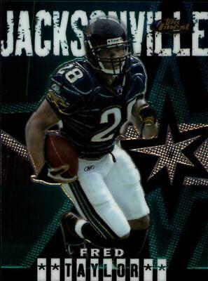 Fred Taylor #8 Football Cards 2004 Topps Finest