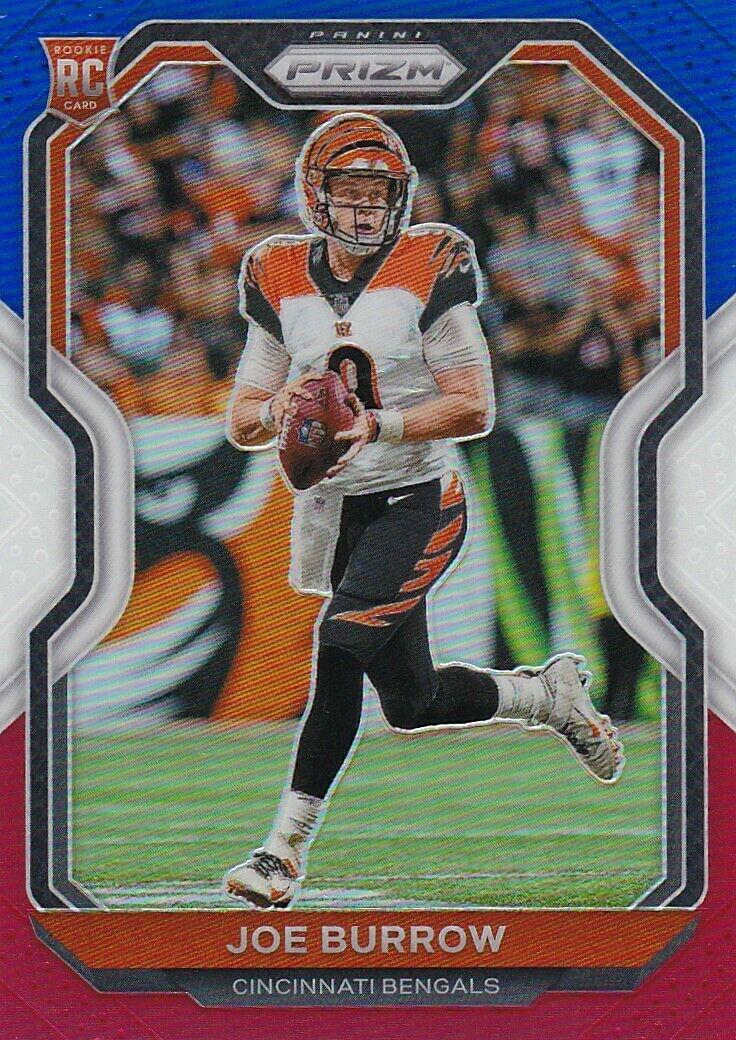 Joe high quality Burrow Blue Prizm Refractor Mint 10