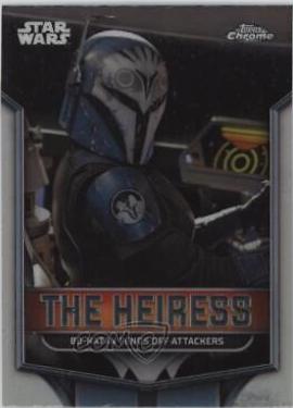 Bo-Katan Fends Off Attackers #TH-7 Star Wars 2024 Topps Chrome The Heiress