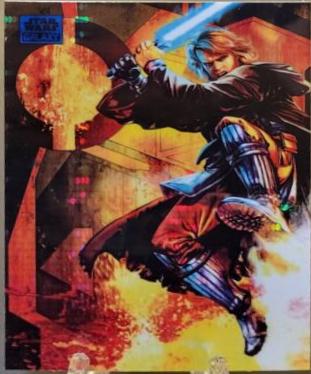 Anakin Skywalker [Aqua Sonar Refractor] #14 Star Wars 2024 Topps Chrome Galaxy