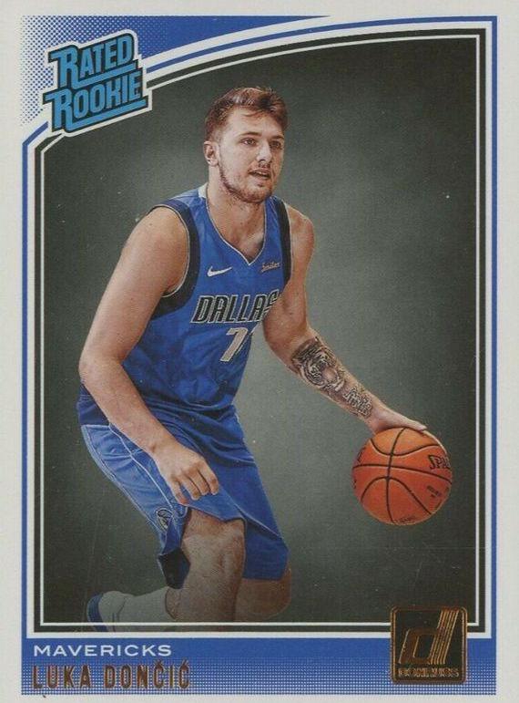 Hot 2018 Panini Donruss Luka Doncic # 177 PSA 10