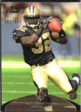 Mark Ingram [Autograph Gold] #7 Football Cards 2011 Topps Prime