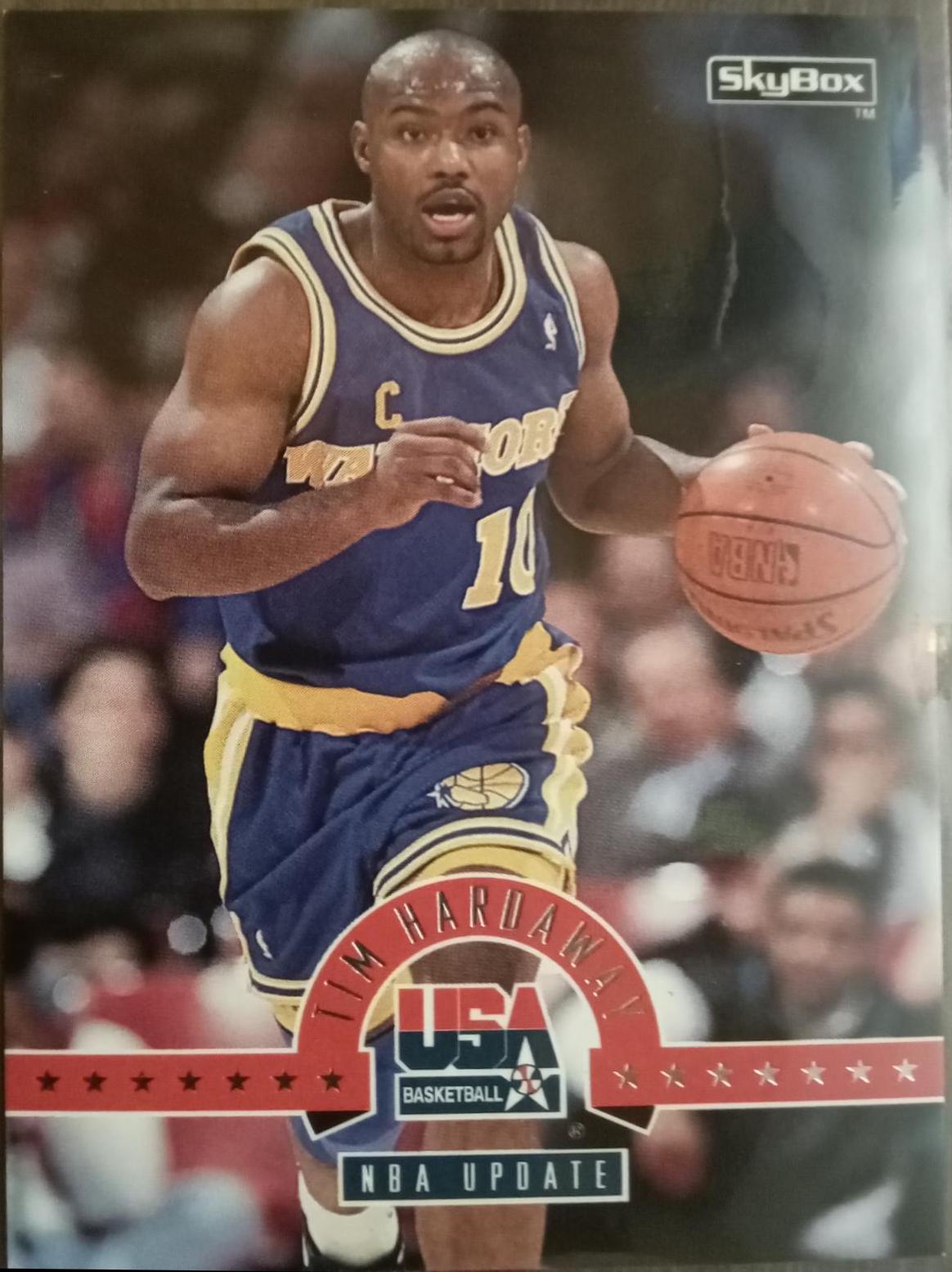 Tim Hardaway #64 Basketball Cards 1994 Skybox USA Basketball