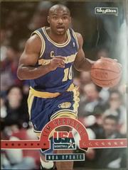 Tim Hardaway #64 Basketball Cards 1994 Skybox USA Basketball Prices