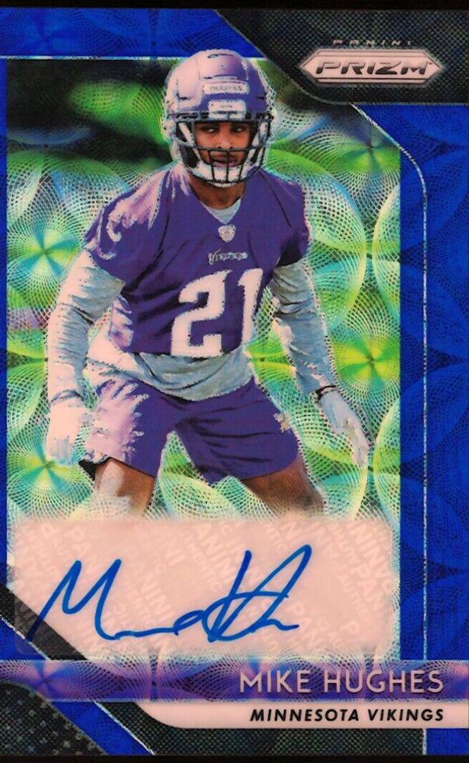 Mike Hughes #53 Football Cards 2018 Panini Prizm Rookie Autographs