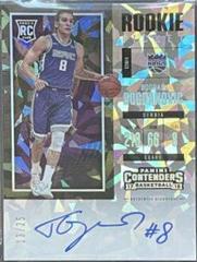 Bogdan Bogdanovic [Horizontal Autograph Cracked Ice] #145 Basketball Cards 2017 Panini Contenders Prices