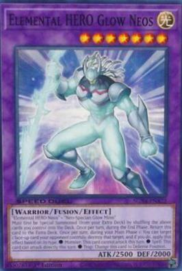 Elemental HERO Glow Neos SGX4-ENA22 YuGiOh Speed Duel GX: Midterm Destruction