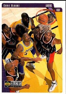 Corie Blount #66 Basketball Cards 1997 Collector's Choice