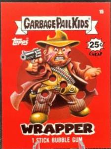 Wrapper #15 Garbage Pail Kids 2024 Game Over