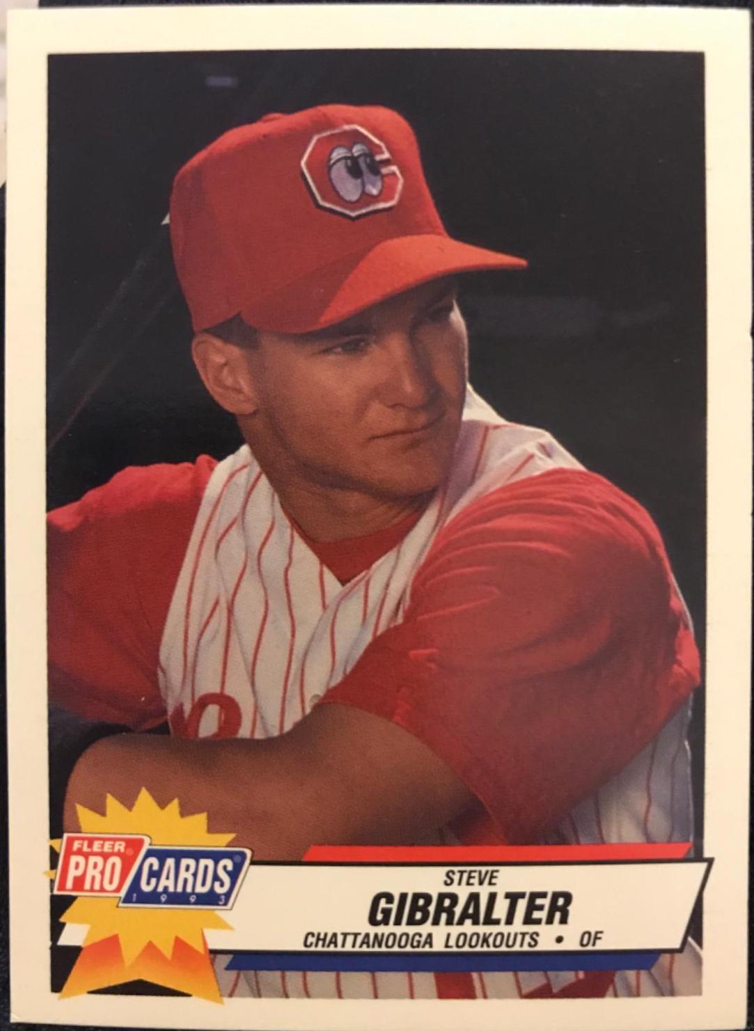 Steve Gibralter #2370 Baseball Cards 1993 Fleer ProCards