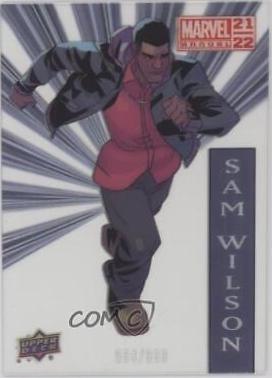 Sam Wilson #26 Marvel 2021 Upper Deck Annual Suspended Animation