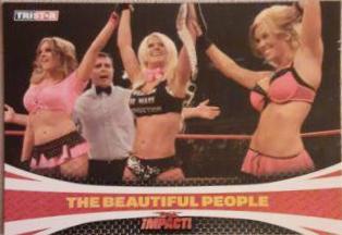 The Beautiful People #64 Wrestling Cards 2009 TriStar TNA Impact